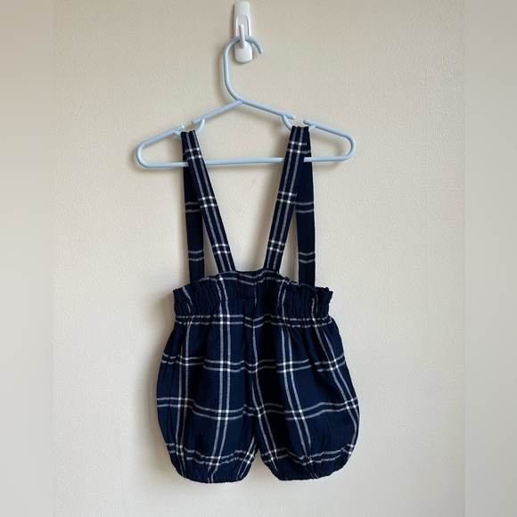 Lali Navy and White Windowpane Bubble (24mos) - Picture 2 of 4